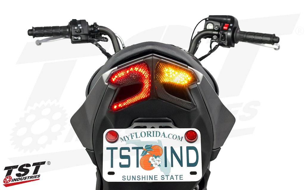 Includes TST LED Integrated Tail Light.