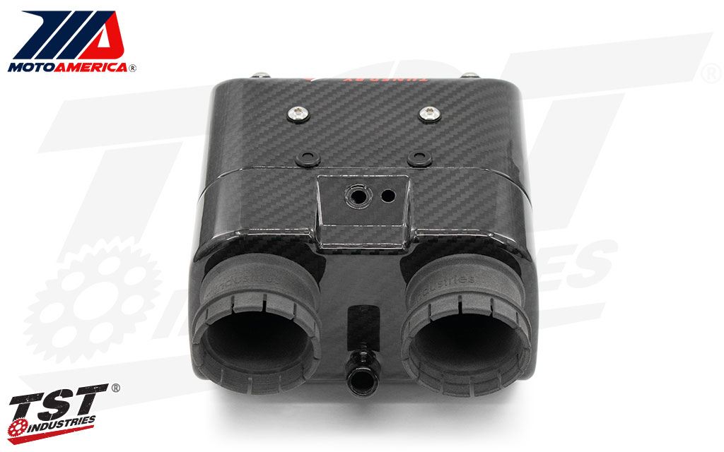 Improve your Suzuki GSX-8R or GSX-8S performance with the TST WORX Airbox.