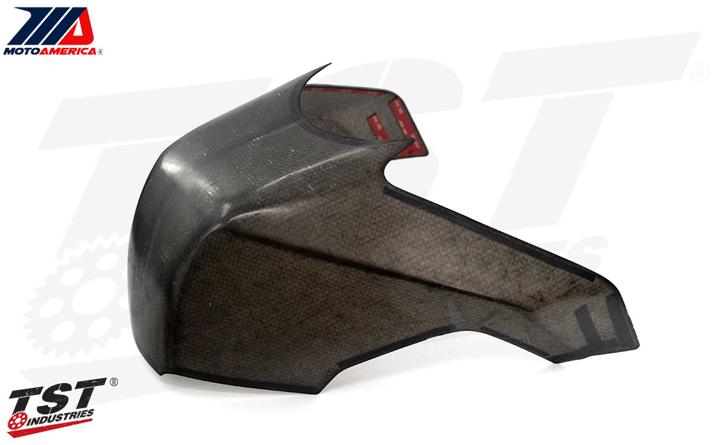  TST WORX Tank Cover Extender for Suzuki GSX-8S 2023+ / GSX-8R 2024+ - MotoAmerica Spec