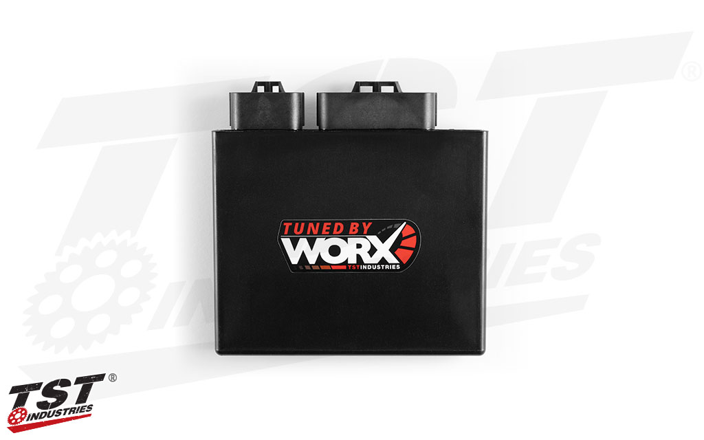 Gain more performance from your Kawasaki Ninja 400 with a tune from TST Industries WORX program.
