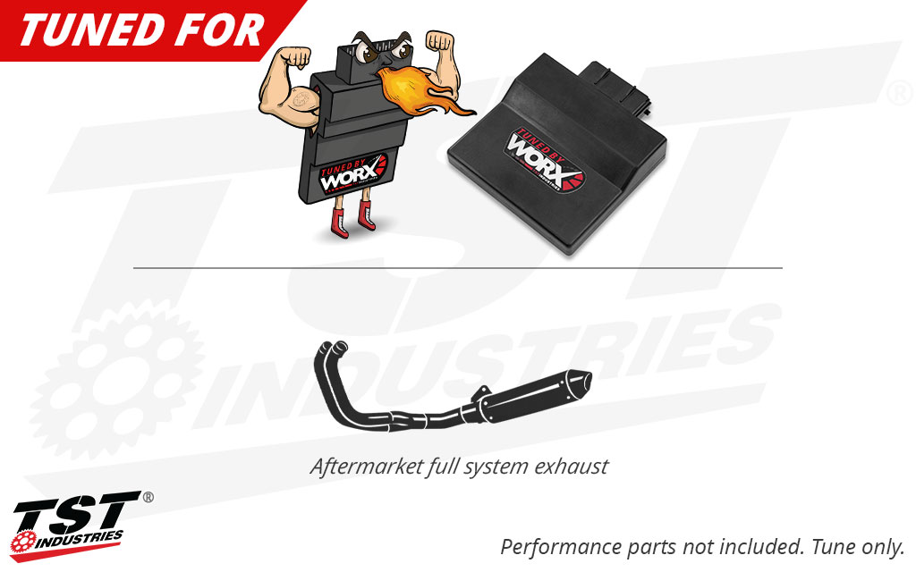 Ensure this tune is paired with the proper performance parts for safe and reliable engine performance.