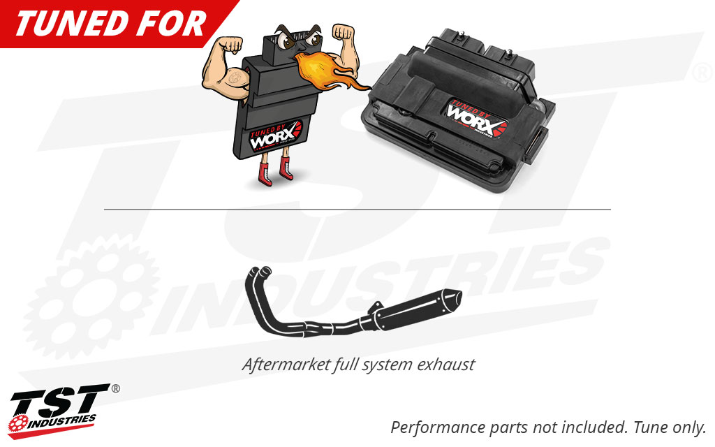 Ensure this tune is paired with the proper performance parts for safe and reliable engine performance.