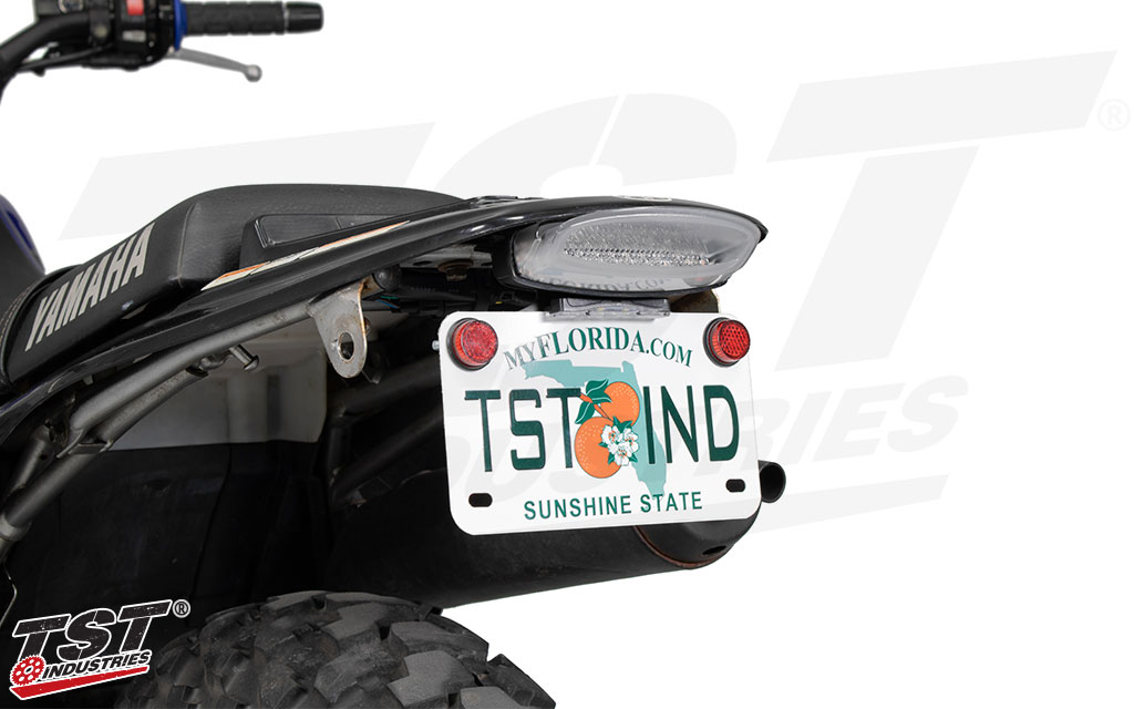 Ditch the bulky stock fender for a sleek and lightweight fender eliminator.