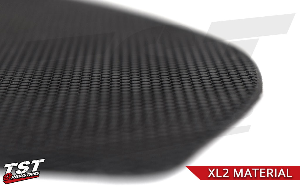 Closeup image of XL2 tank grip material.