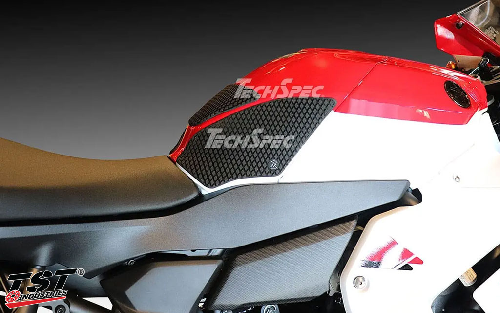 Snake Skin TechSpec Gripster Tank Grips for the 2026+ Yamaha YZF-R7