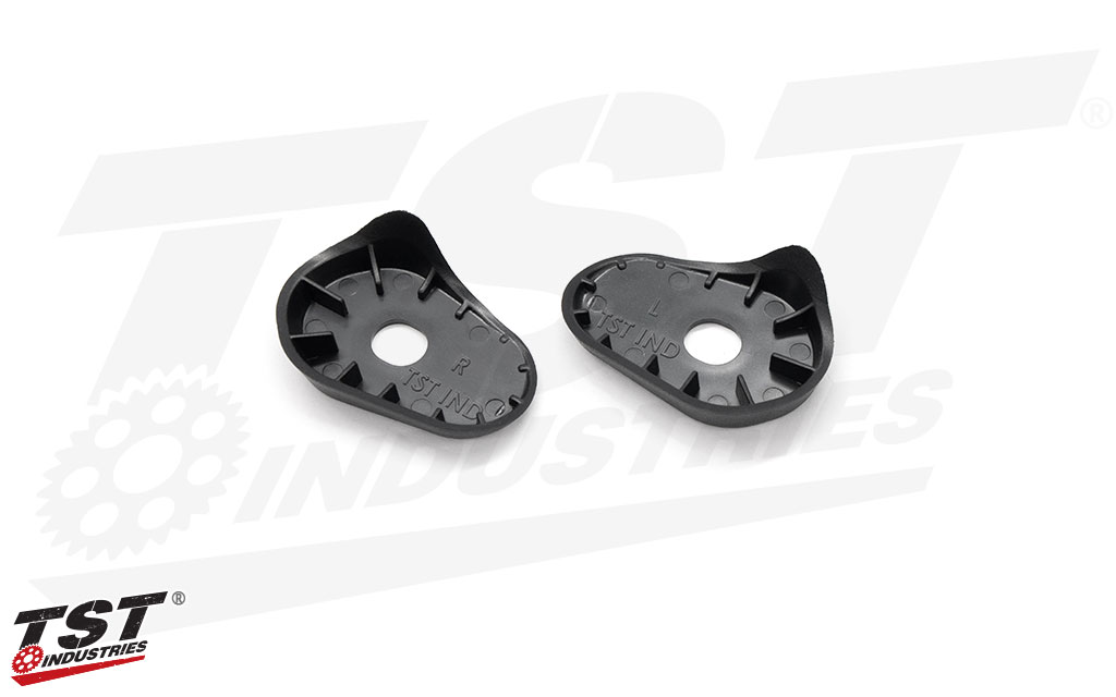 Each Aprilia RS 457 Front Turn Signal Mount Adapter Kit includes two adapters.