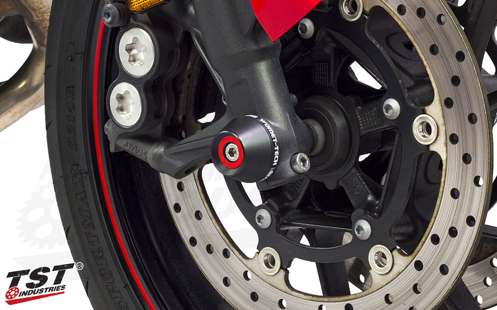 Protect your Yamaha's forks, rotors, calipers, and much more with Womet-Tech Fork Sliders.