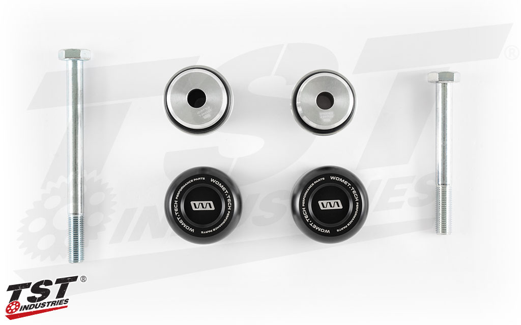 Protect your Suzuki with Womet-Tech Frame Sliders.
