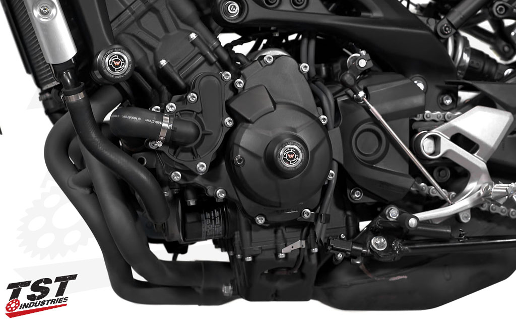 CRAZY IRON Engine Crashbar YAMAHA MT-07, TRACER, FZ-07, XSR700 - Motorcycle  Parts & Accessories