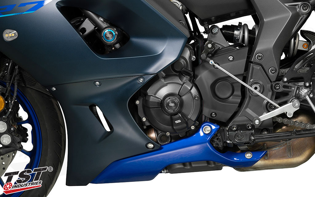 Help protect your Yamaha motorcycle with Womet-Tech Crash Protection. (Womet-Tech Case Saver Sold Separately) 