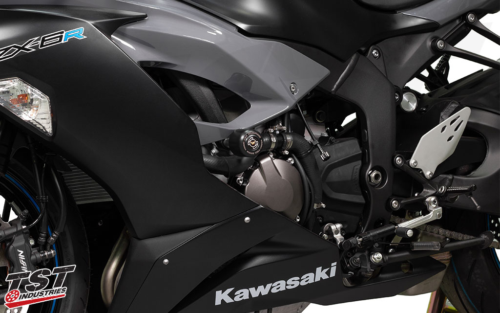 WometTech Frame Sliders Kawasaki ZX6R 2019+