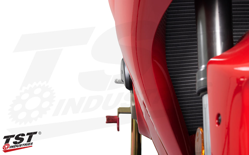 Designed to absorb the initial impact and slide on the the ground surface, rather than catch.