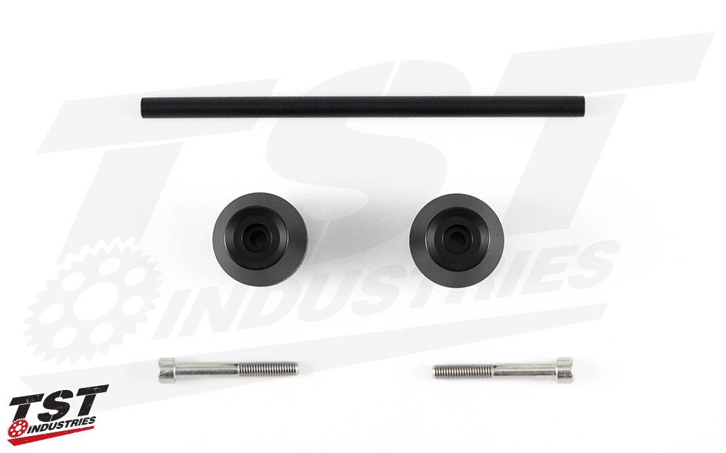 Womet-Tech Frame Sliders for the 2008+ Kawasaki ZX-10R.