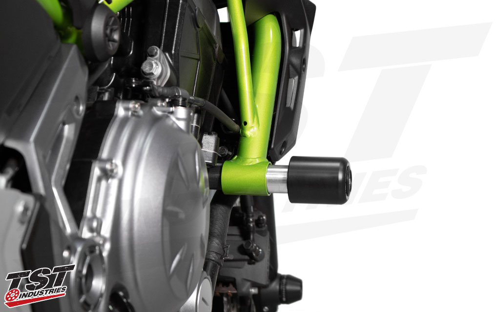 No-cut design means you don't have to modify your Kawasaki Z650 or Ninja 650 for proper installation.