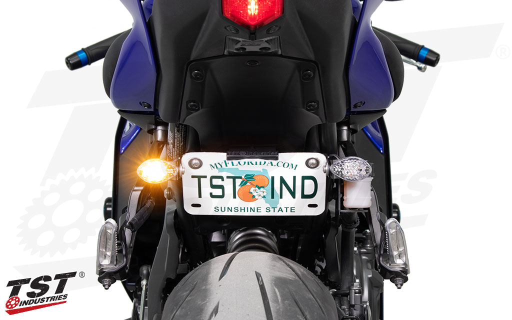 Transform the tail of your Yamaha R7 with TST Industries.