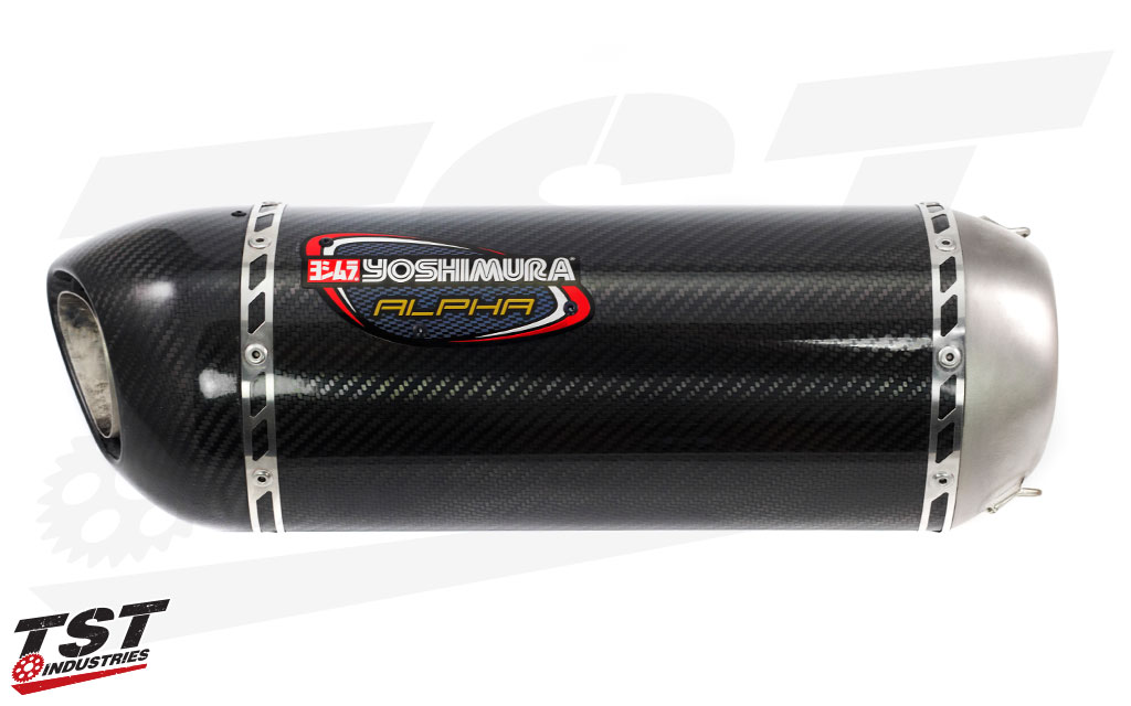 Yoshimura Race Series ALPHA titanium full exhaust for the Yamaha YZF-R1.