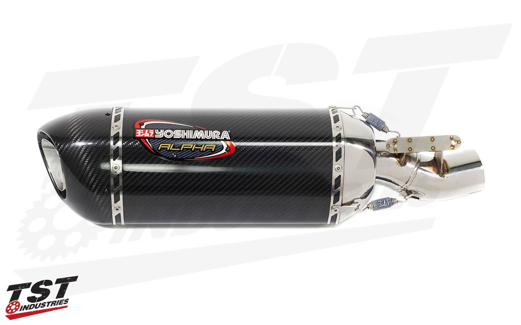 Yoshimura Signature Series ALPHA Slip-On for Yamaha YZF-R1 2015+