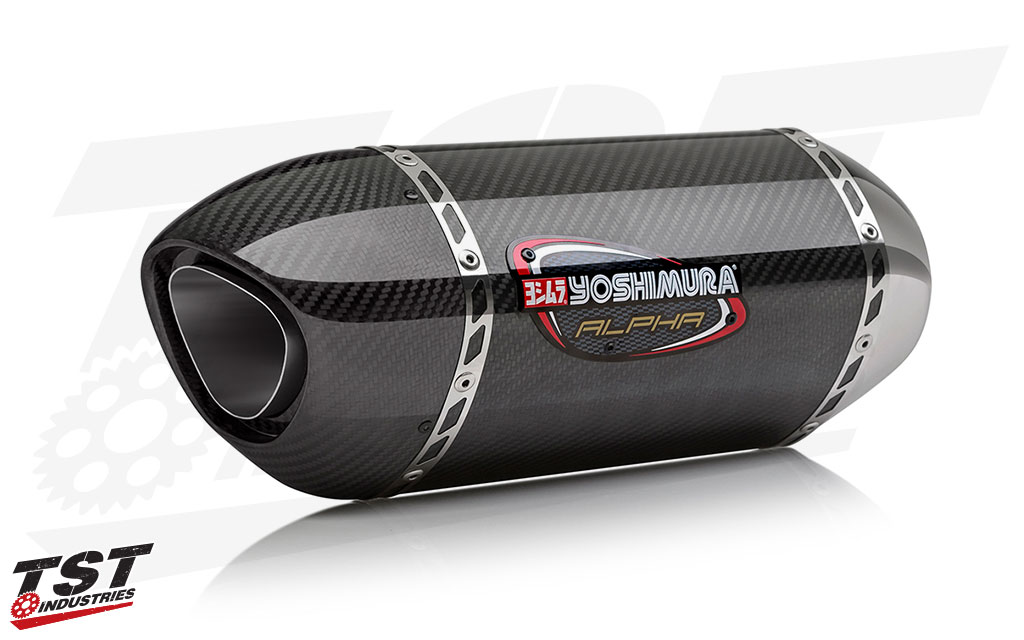 Yoshimura Signature Series ALPHA Slip-On for the 2015+ Yamaha YZF-R1.