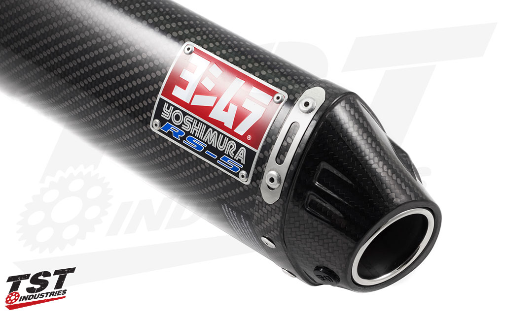 Yoshimura RS-5 Street Slip-on Carbon Fiber.