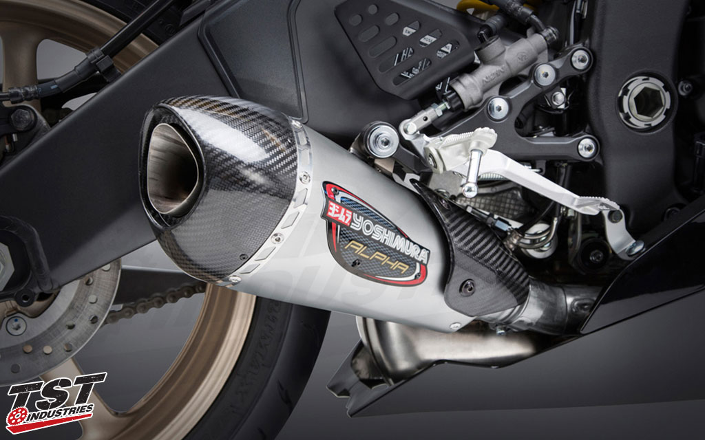 Yoshimura Street Alpha-T Slip-On Exhaust | Yamaha R6 2006 - 2018