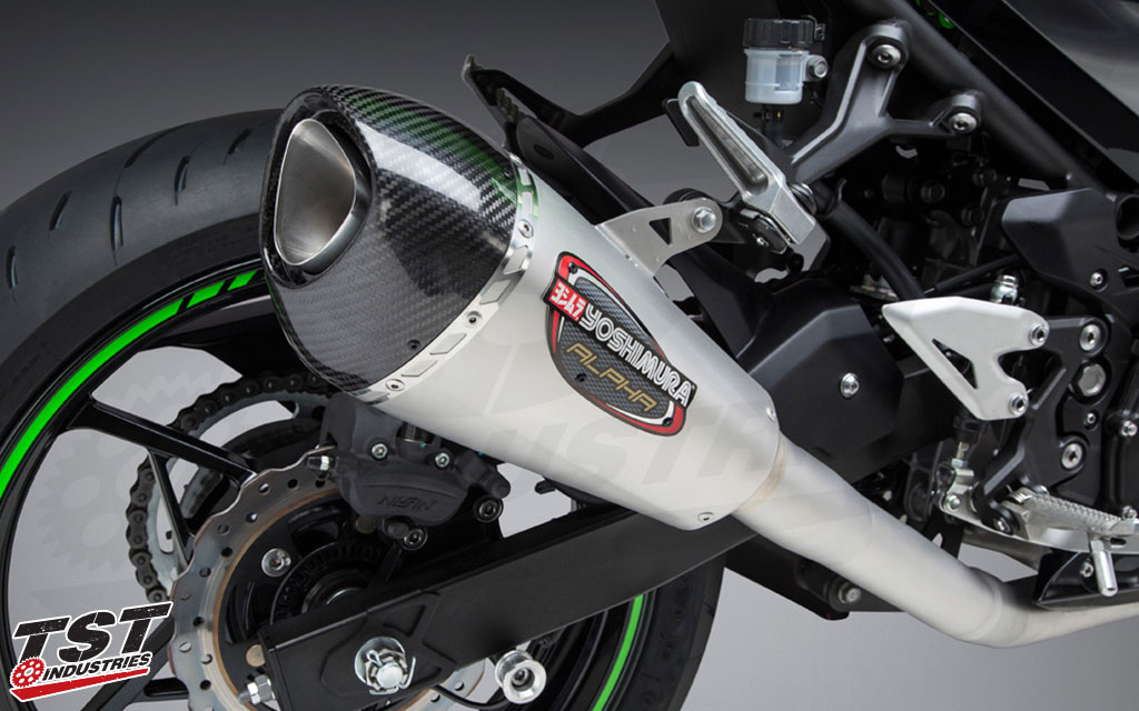 Yoshimura Race ALPHA-T Works Finish Full System Exhaust for Kawasaki Ninja 400 / Z400