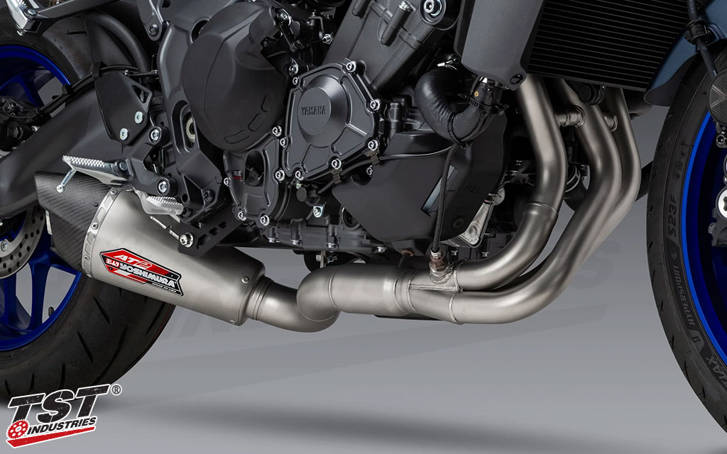 Yoshimura Race AT2 Stainless Full System Exhaust for Yamaha MT-09 2021+ / XSR900 2022+