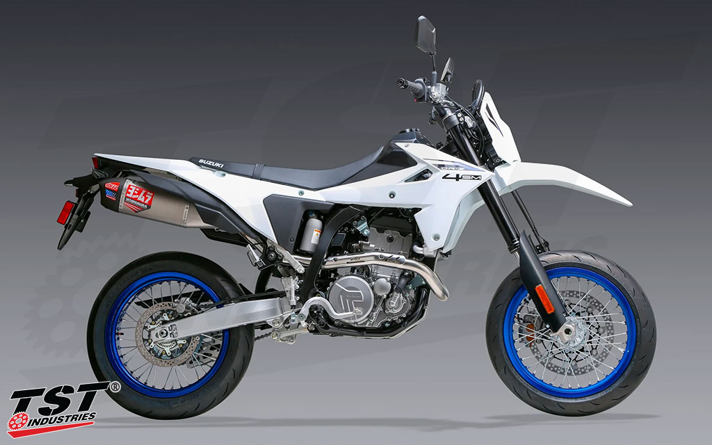 Yoshimura Race RS-12 Stainless Full System Exhaust for the Suzuki DR-Z4S / DR-Z4SM 2025+