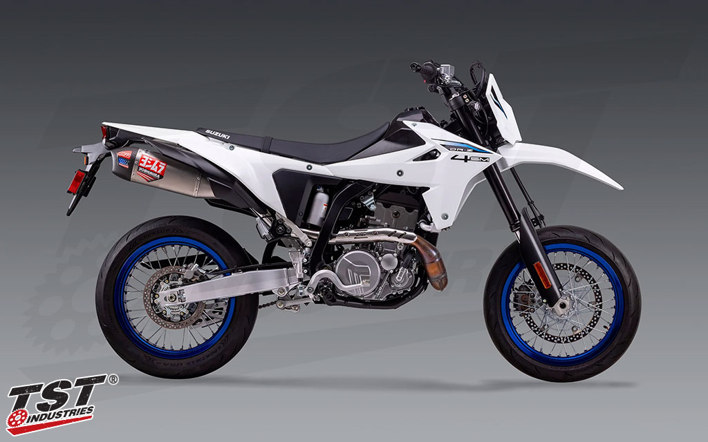 Yoshimura Enduro RS-12 Stainless Slip-On Exhaust for the Suzuki DR-Z4S / DR-Z4SM 2025+