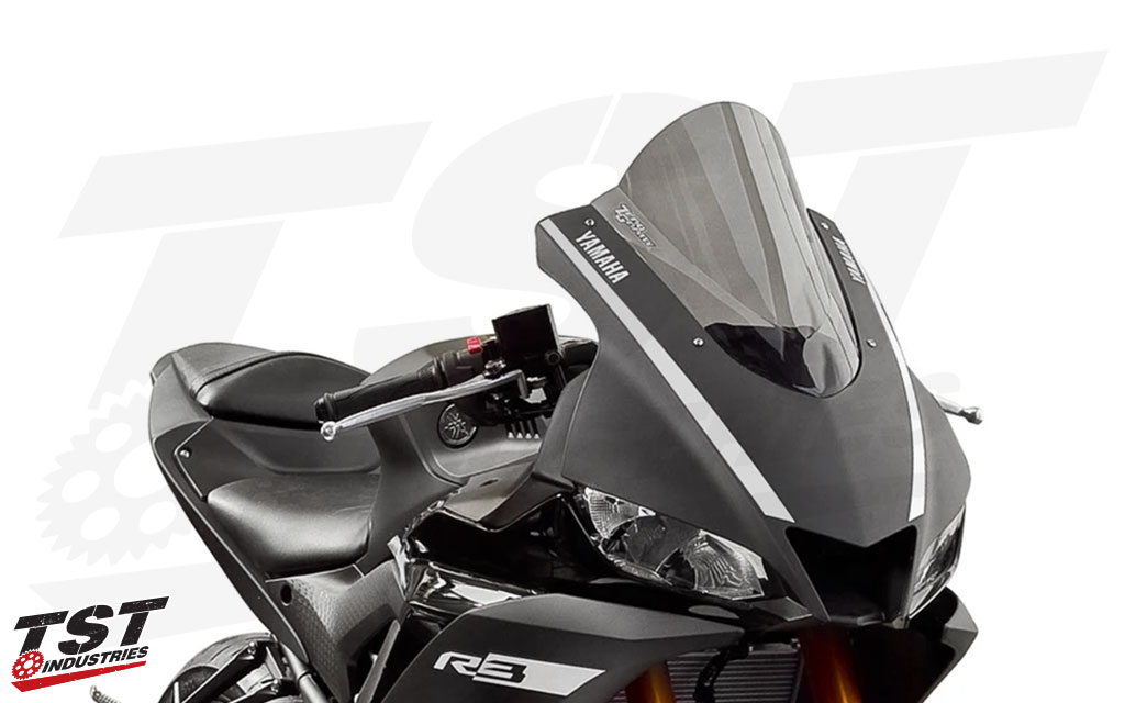 Distortion free optics ensure clear visibility while riding your 2019+ Yamaha R3.