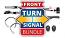TST LED Front Pod Turn Signal Bundle for Honda CB650R 2019+