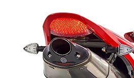 TST LED Non-Integrated Tail Light Honda CBR600RR 2007-2012 (running / brake only)