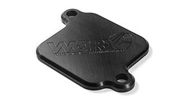 TST WORX Smog Block Off Plate for Yamaha YZF-R3 2015+ / MT-03 2020+