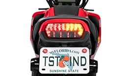TST Programmable and Sequential LED Integrated Tail Light for Honda Grom 2022+