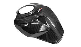 TST WORX Carbon Fiber Tank Cover Extender for Kawasaki ZX-4RR 2023+ / ZX-4R 2024+