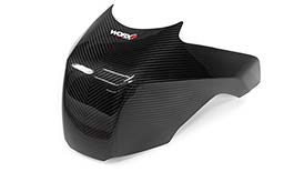 TST WORX Carbon Fiber Tank Cover Extender for Suzuki GSX-8S 2023+ / GSX-8R 2024+