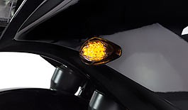 TST Full Fit LED Front Flushmount Turn Signals for Honda CBR300R / CBR250R