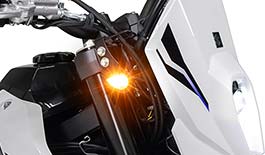 TST LED Front Flushmount Turn Signals for Suzuki DR-Z4S / DR-Z4SM 2025+