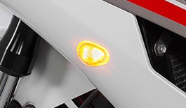 TST GTR Front LED Flushmount Turn Signals for Yamaha YZF-R6 2008-2016