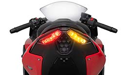 TST Programmable And Sequential LED Integrated Tail Light For Kawasaki Ninja 500 2024+
