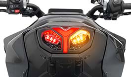 TST Programmable And Sequential LED Integrated Tail Light For Yamaha MT-09 2024+ - BLEMISHED