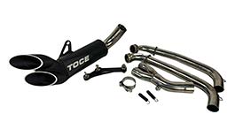 Toce Razor Tip Full System Exhaust for Suzuki GSX-8S 2023+ / GSX-8R 2024+