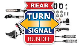TST LED Rear Pod Turn Signal Bundle for Honda Grom 2017+