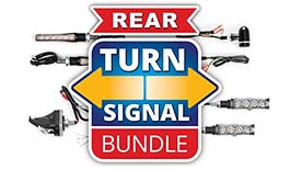 TST LED Rear Pod Turn Signal Bundle for Select Kawasaki Motorcycles