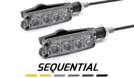TST Quadrix Universal Sequential LED Pod Turn Signals - BLEMISHED