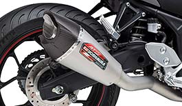 Yoshimura Race AT2 Works Finish Full System Exhaust for Yamaha YZF-R3 2015+ / MT-03 2020+